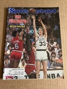 Larry Bird Dr. J Julius Erving 1980 Sports Illustrated Secretariat Boston Celtic - Picture 1 of 4