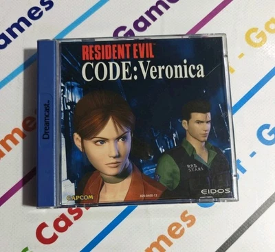 SEGA DREAMCAST RESIDENT EVIL CODE VERONICA COMPLETO PAL ITALIANO COME NUOVO  - Imagen 1 de 4