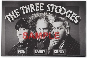 "The Three Stooges" Opening Scene 8 1/4" X 10 1/4" Tabletop Standee or Photo - Picture 1 of 2