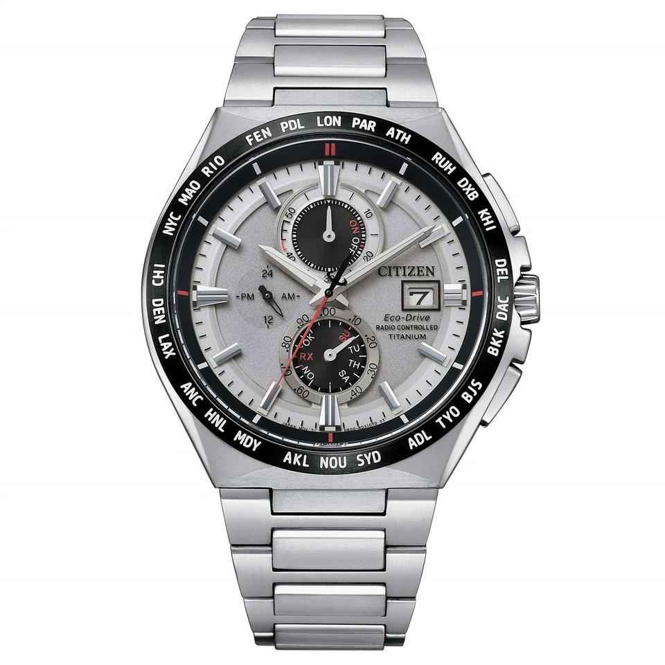 Orologio Citizen Uomo Radiocontrollato Supertitanio in Titanio AT8234-85A - Immagine 1 di 1