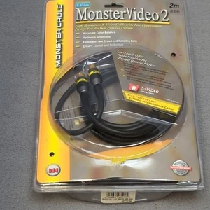 Monster Cable Monster Video 2 S - Video Interconnect Cable Length 2 Meters 6.6ft - Picture 1 of 7
