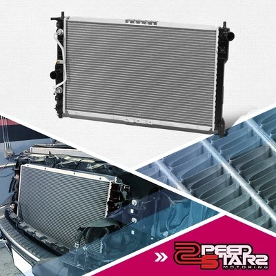 Radiador de enfriamiento de núcleo de aluminio estilo OE reemplaza para 99-02 Daewoo Lanos AT MT Foto 1 de 4