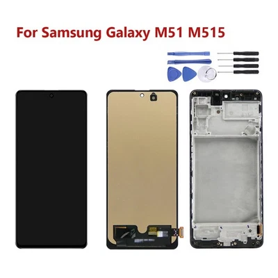 LCD Display Touch Digitizer Screen Replacement for Samsung Galaxy M51 M515 - Image 1 of 4