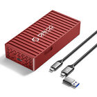 Boîtier SSD ORICO 20 Gbit/s NVMe m.2 2 en 1 USB 3,2 Gen2x2 Type-C avec ventilateur de refroidissement