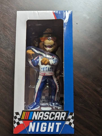 NEW 2023 NASCAR Night Chicago Cubs Clark Bobblehead SGA June 29 Cover