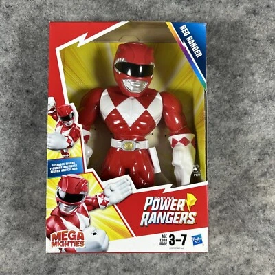 Figura de acción Playskool Heroes SABAN’s Power Rangers Red Ranger Mega Mighties Foto 1 de 4