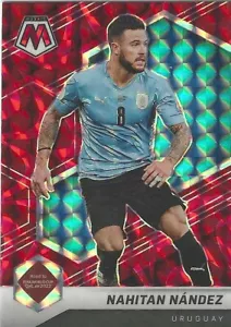 2021-22 MOSAIC FIFA ROAD TO WORLD CUP NAHITAN NANDEZ RED REACTIVE #119 URUGUAY - Picture 1 of 1