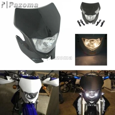 Dirt Bike Off Road Headlight Fairing For Yamaha WR250R YZ450F YZ250F LXR 250F - Imagem 1 de 4