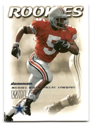 Michael Wiley 2000 SkyBox Dominion #206 Dallas Cowboys FOOTBALL - Image 1 of 2