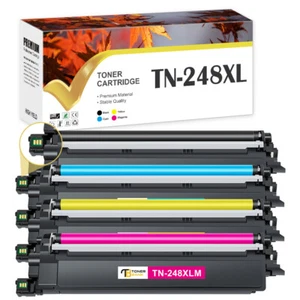 Toner Compatible pour Brother TN-248 TN-248XL Cartouches d'imprimante DCP-L3520 MFC-L3740 - Photo 1/18