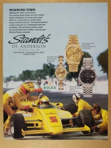Rolex Thunderbird 1989 oro y acero inoxidable Datejust anuncio impreso vintage - Imagen 1 de 1