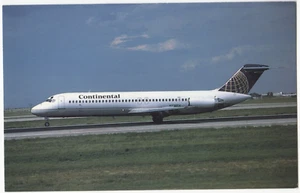 Vintage Continental Airlines McDonnell Douglas DC932 Postcard Denver CO unposted - Picture 1 of 2