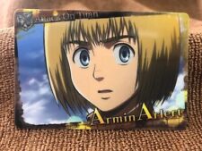 Attack on Titan Armin Arlert wafer card No. 03 collection character toy 2014