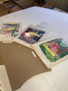 Lot of 120 JOHN DEMPSEY ,ERIKSON Full Magazine Page  Comics Cartoon ART #2 - Picture 1 of 4