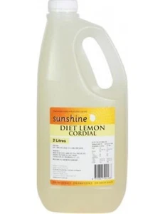 Sunshine Cordial Diet Lemon 2 Lt Bottle - Bild 1 von 1