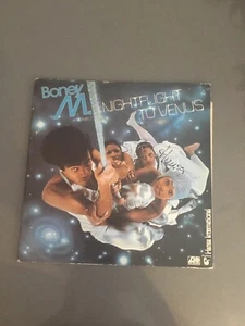 Boney M Nightfight To Venus 12” Vinyl LP Gatefold Record Atlantic - Picture 1 of 7