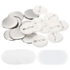 1.72" Blank Button Making ,25Pcs Round Badge Parts for Button Maker Machine