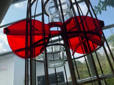  2024 NEW A24 CIVIL WAR MOVIE DVD STYLE SUNGLASSES CANDY APPLE RED US SHIPPER!!! Foto 1 de 4