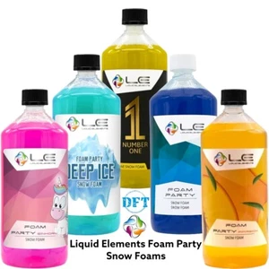 Autoshampoo Liquid Elements Snow Foam Party Reinigungsschaum je 1 Liter Auswahl - Bild 1 von 11