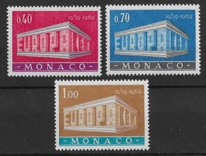 Mónaco 1969 Europa Set SG946-948 MNH - Imagen 1 de 1