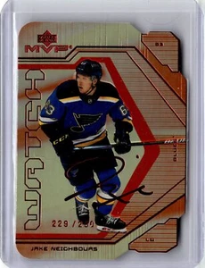 2021-22 Upper Deck Series 2 Jake Neighbours Rookie Gold 299/250 St. Louis Blues - Picture 1 of 2