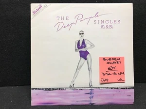 (DH9) DEEP PURPLE / VINTAGE SWEDISH IMPORT LP / SINGLES / HARVEST 054 61470 NM! - Picture 1 of 2