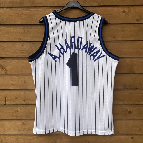 Vintage Anfernee Penny Hardaway #1 Orlando Magic Champion Jersey NBA Basketball Cover
