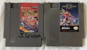 Double Dragon + Double Dragon 2 The Revenge NES - Picture 1 of 9