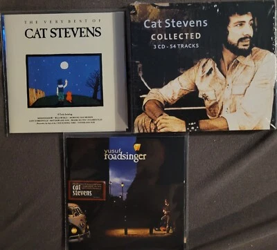 Cat Stevens/Yusuf-Collected 3 CD-54Tracks/The very Best of/Roadsinger - Bild 1 von 4