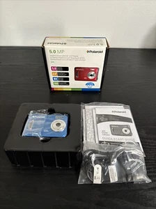 Polaroid A544 5.0MP Digital Camera - Blue Brand New Open Box Rare Unused - Picture 1 of 5
