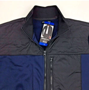 Kenneth Cole Men's Full Zip Jacket Navy size L - Picture 1 of 4
