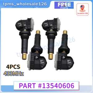 SET OF 4 TPMS Tire Pressure Sensors Kit For Chevrolet Trailblazer 2021-2023 - Picture 1 of 12