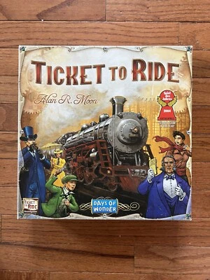 Ticket To Ride  Days of Wonder by Alan R. Moon Train Adventure Board Game - Image 1 of 4