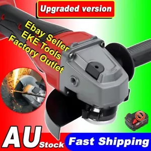125mm Cordless Brushless Angle Grinder Grinding Tool For Milwaukee 18V Battery - Picture 1 of 10