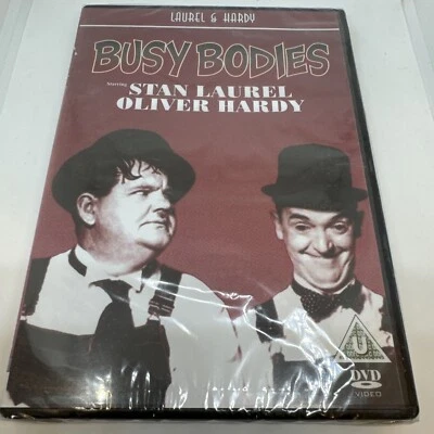 Laurel & Hardy Busy Bodies DVD New and Sealed - Image 1 of 2