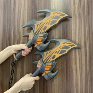 God of War Kratos Blades Of Exile Weapons Rubber Replica Cosplay Costume Prop - Picture 1 of 11