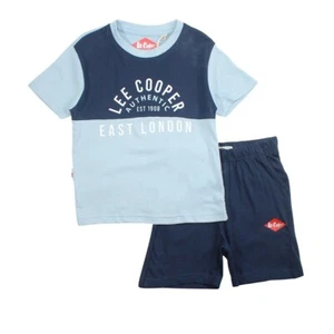 Conjunto Niño Lee Cooper N°6. Color Azul. Para Niños De 4 A 14 Años. - Imagen 1 de 5