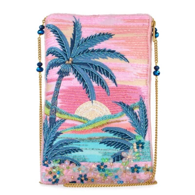 Mary Frances Island Time Sunrise Beaded Mini Crossbody Handbag - Image 1 of 4