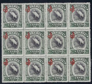 Liberia # O51 MNH 1906 Issue Fauna Egret Bird - Picture 1 of 2