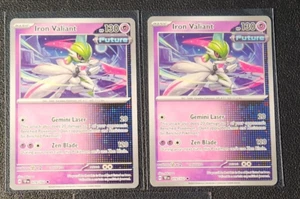 2x Iron Valiant 079/162 Pokemon card SV Temporal Forces uncommon NM - Picture 1 of 1