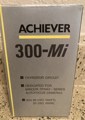 Achiever 300Mi FOR MINOLTA DYNAX i SERIES BRAND NEW IN BOX - Image 1 of 4