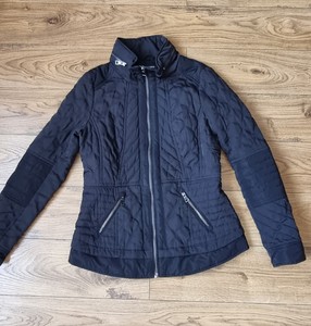 next navy puffer jacket