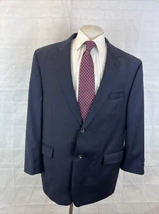 Ralph Lauren Men's Dark Navy Blue Wool Blazer 46R $495 - Picture 1 of 11