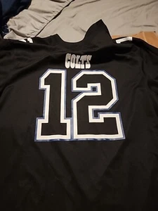 Indianapolis Colts Andrew Luck Majestic Jersey Shirt - Picture 1 of 3