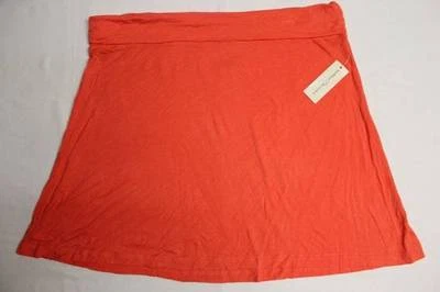 Новый женщин юбка размер маленький оранжевый эластичной женщины вискоза выше колена линия мягкий - Изображение 1 из 2