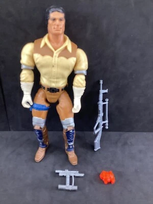 Vintage Mattel Marshall Bravestarr 1986 Action Figure & Kerium Nugget Crystal - Image 1 of 3