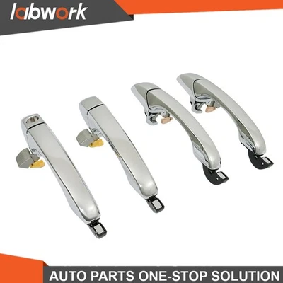 Manija de puerta exterior Labwork cromada 4 piezas para Chrysler 300 / 300C 2005-2010 Foto 1 de 4