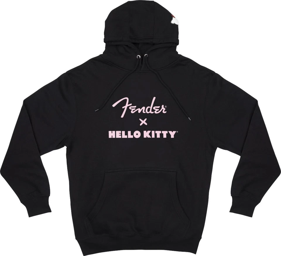 Fender x Hello Kitty Logo Hoodie - Black, X-Large - Image 1 of 1