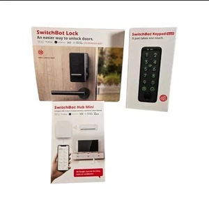 SwitchBot WiFi Smart Lock Pro mit Touchscreen Tastatur Fingerabdruck Türschloss - Bild 1 von 12