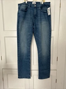 Frame Mens Size 36/35 L'Homme Slim Mid Rise Slim Fit Denim Jeans Blue NWT - Picture 1 of 8